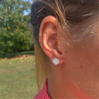 Orecchini Crivelli Donna DIAMANTI in Oro Diamante 0.64 Ct 035-VE26041 - 035-VE26041